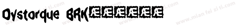 Dystorque BRK字体转换